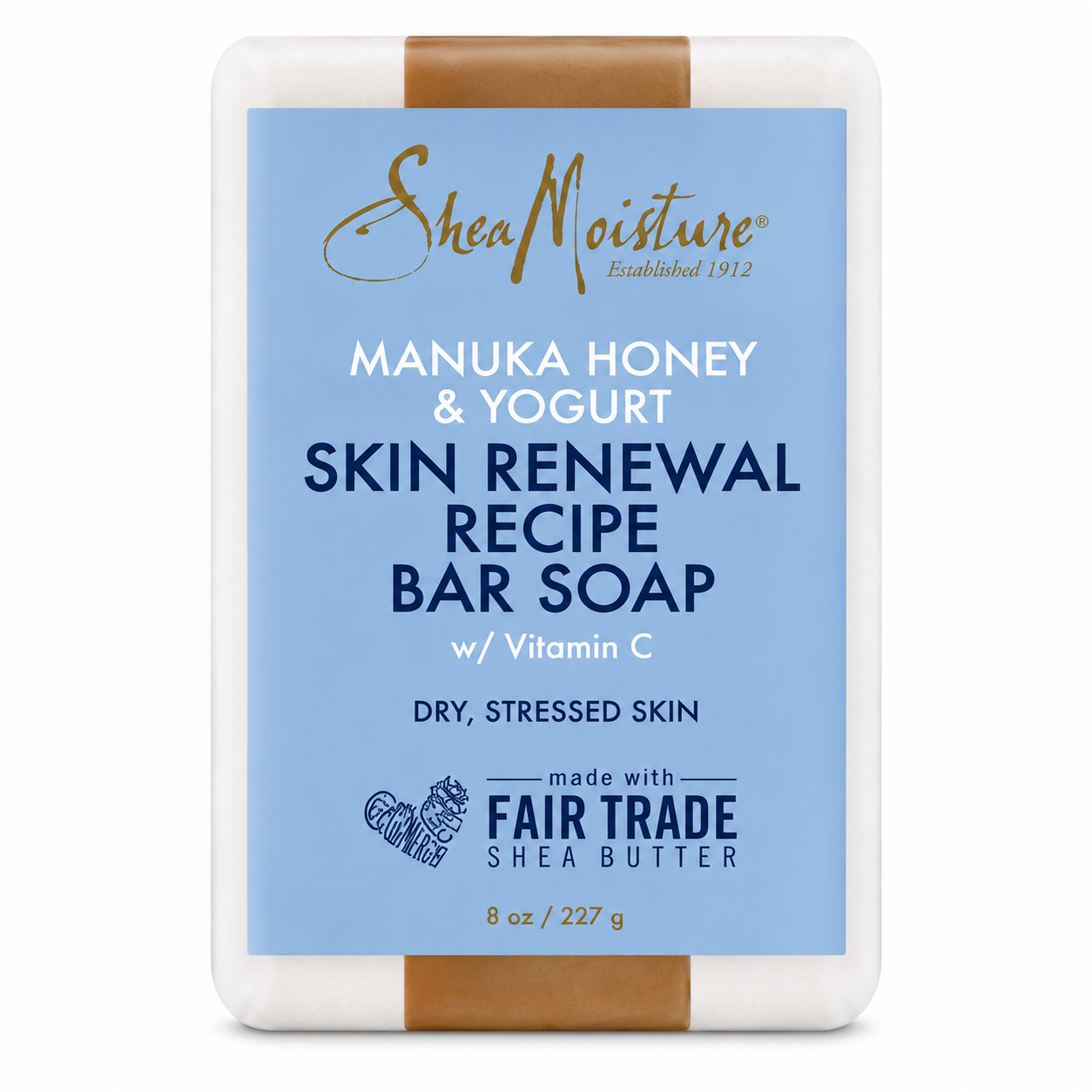 Shea Moisture Manuka Honey & Yogurt Skin Renewal Recipe Bar Soap 227 g