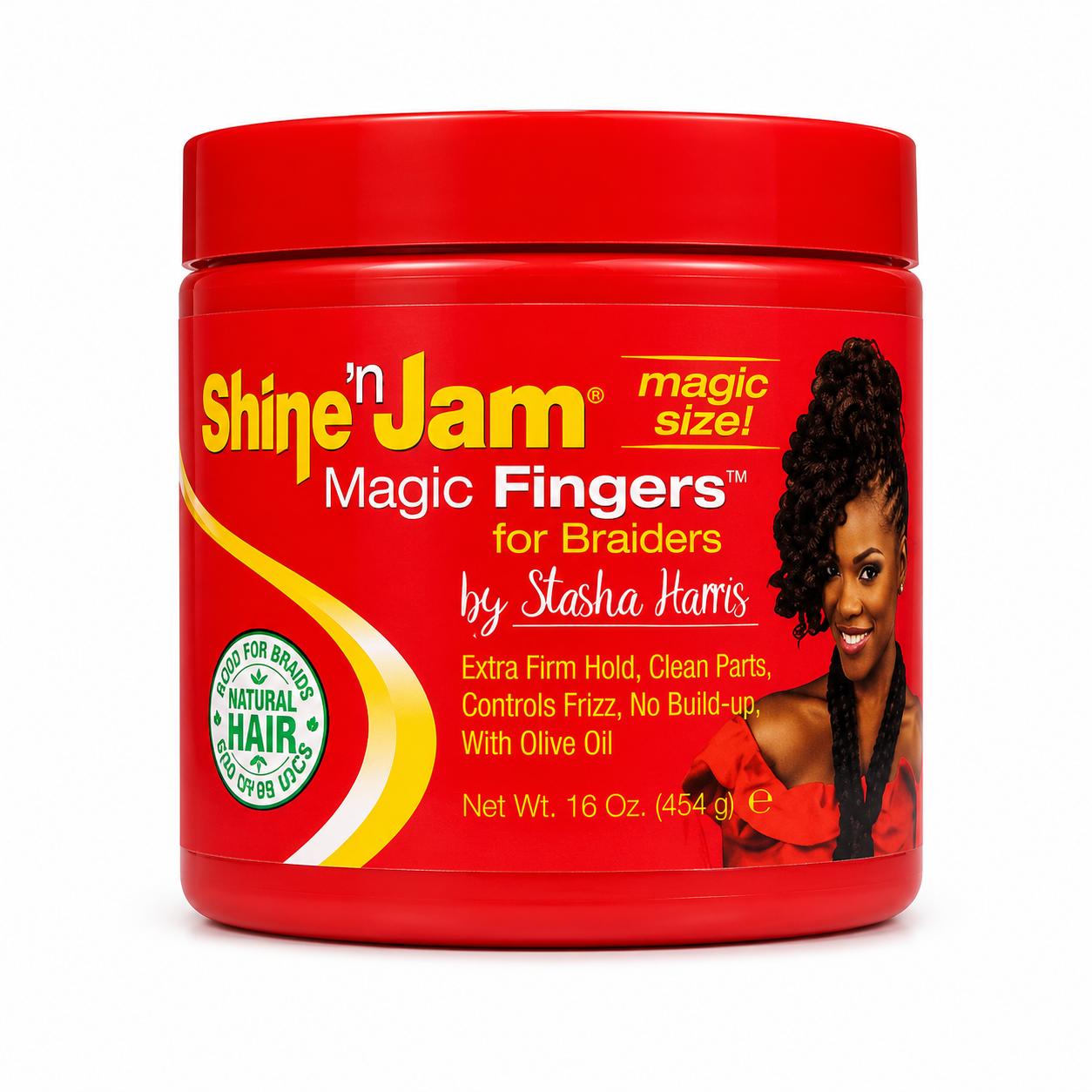 Ampro Shine 'n Jam Magic Fingers Braid Gel 454 g