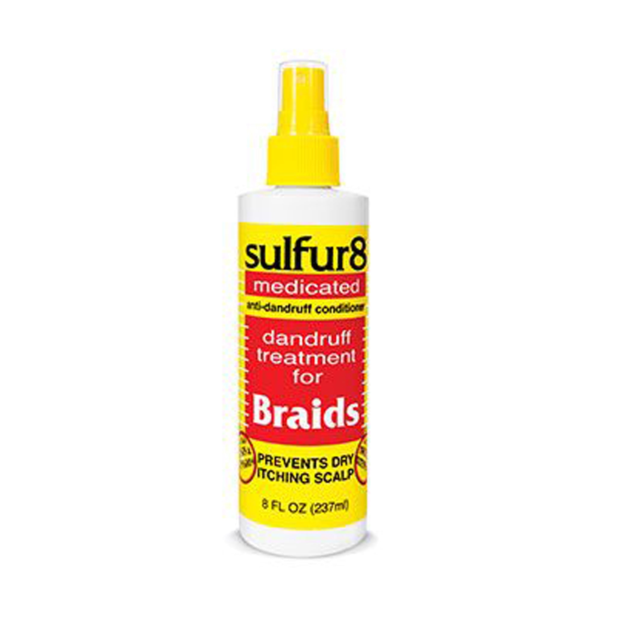 Sulfur 8 Dandruff Treatment Braid Spray 8 oz