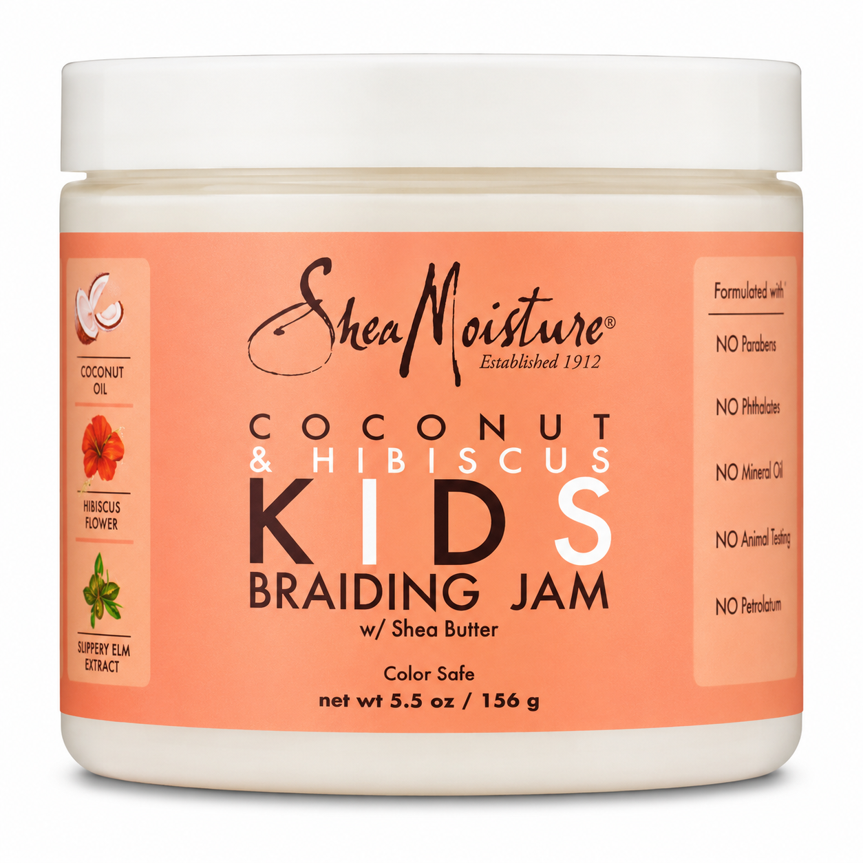 Shea Moisture Coconut & Hibiscus Kids Braiding Jam 156 g