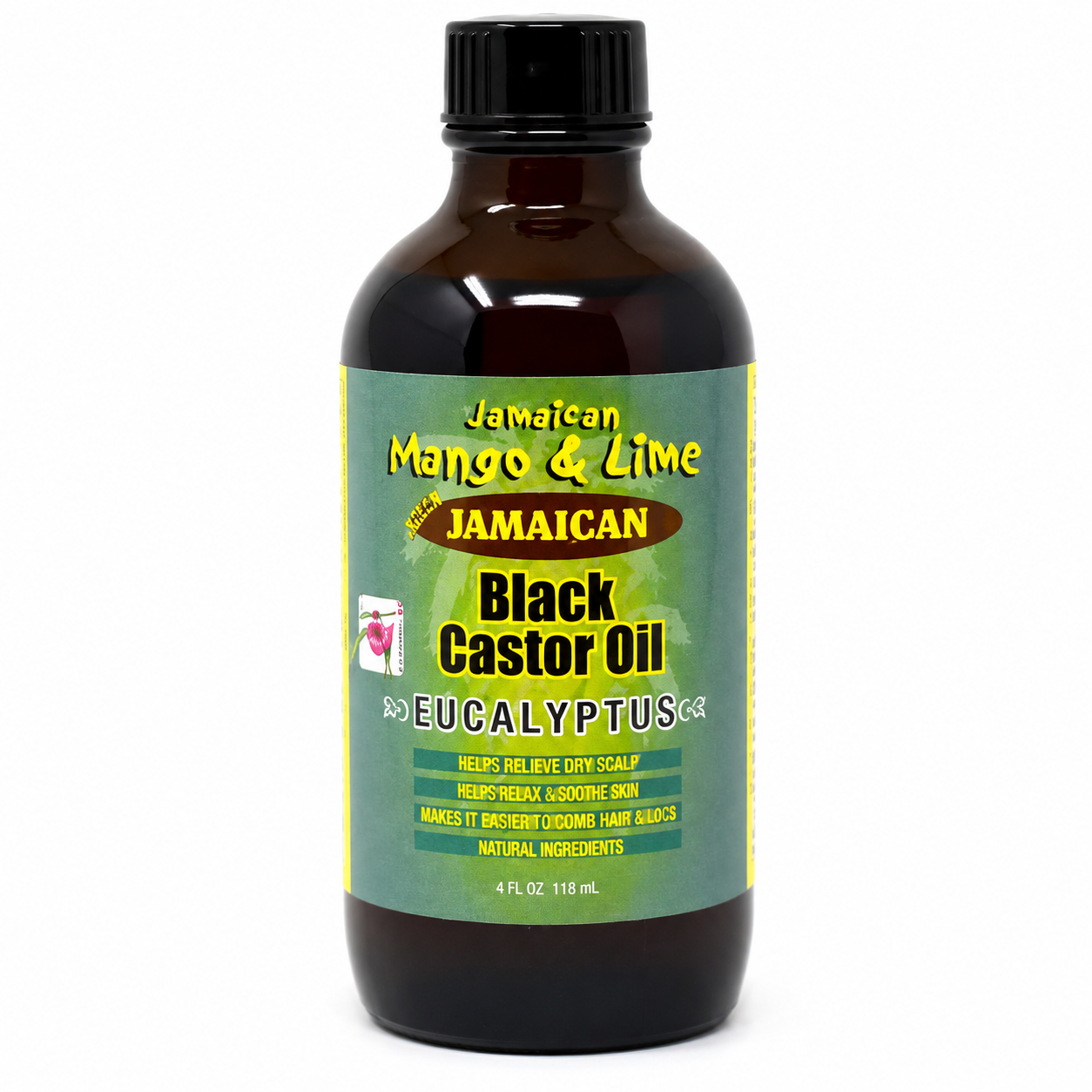 Jamaican Mango & Lime Black Castor Oil – Eucalyptus 4 oz