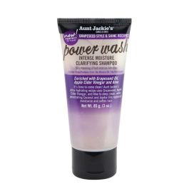 Aunt Jackie's Grapeseed Power Wash Intense Moisture Clarifying Shampoo 85 g Travel Size