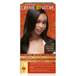 Creme of Nature Permanent Hair Color Soft Black 3.0