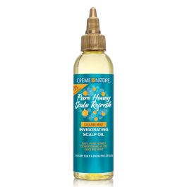Creme of Nature Pure Honey Scalp Refresh Cooling Mint Invigorating Scalp Oil 4 oz