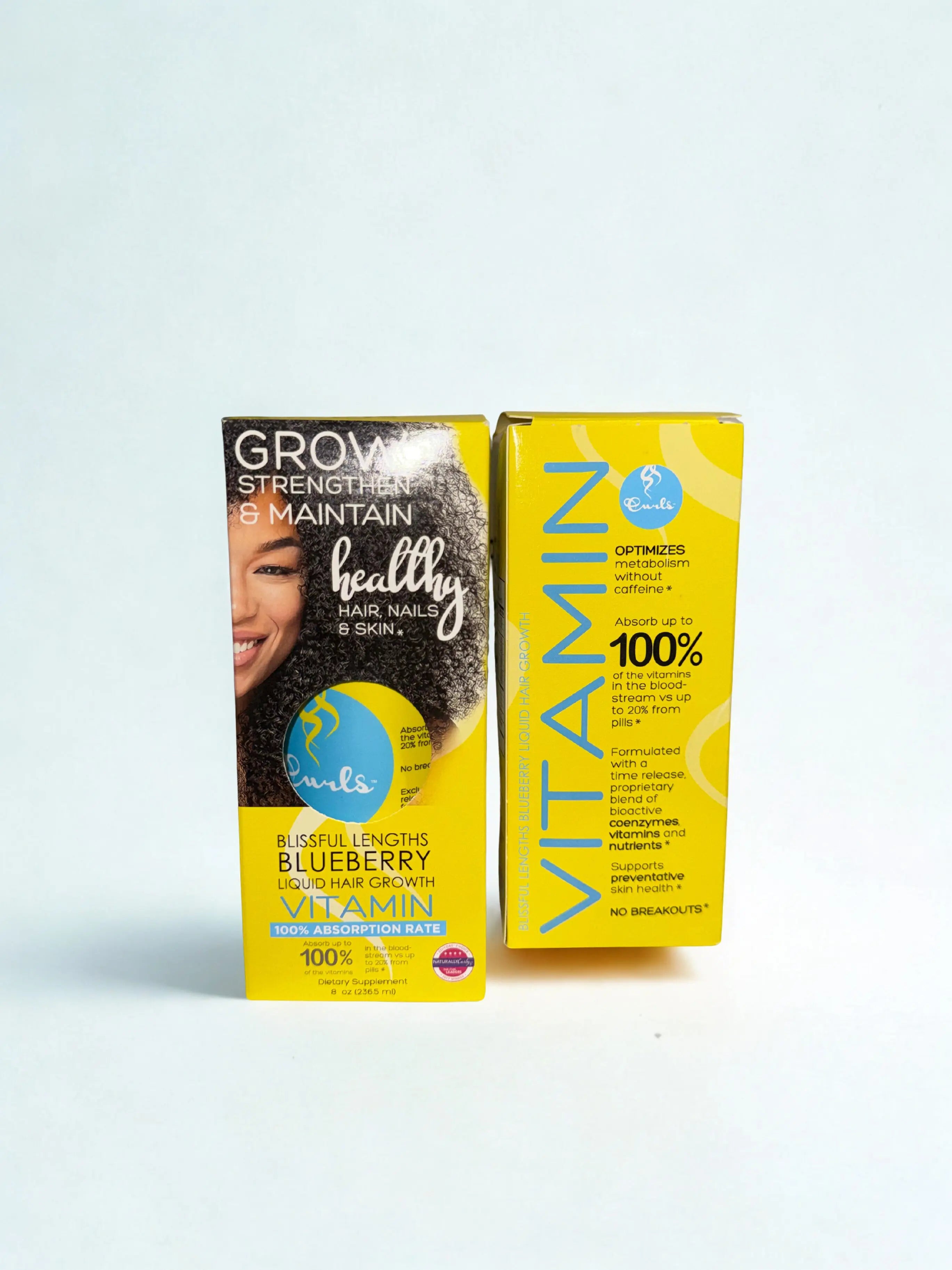 Curls Blissful Lengths Blueberry Hair Vitamine