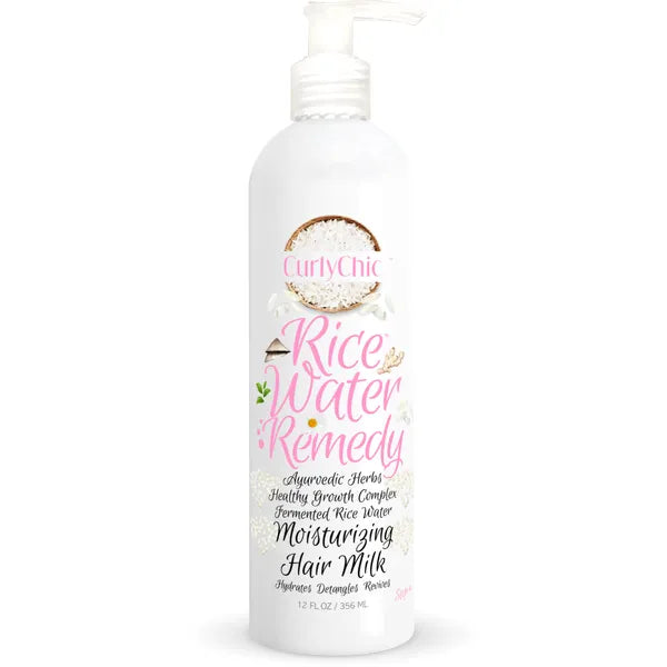 Curly Chic Rice Water Remedy Moisture Milk Stimulate & Restore 8 oz