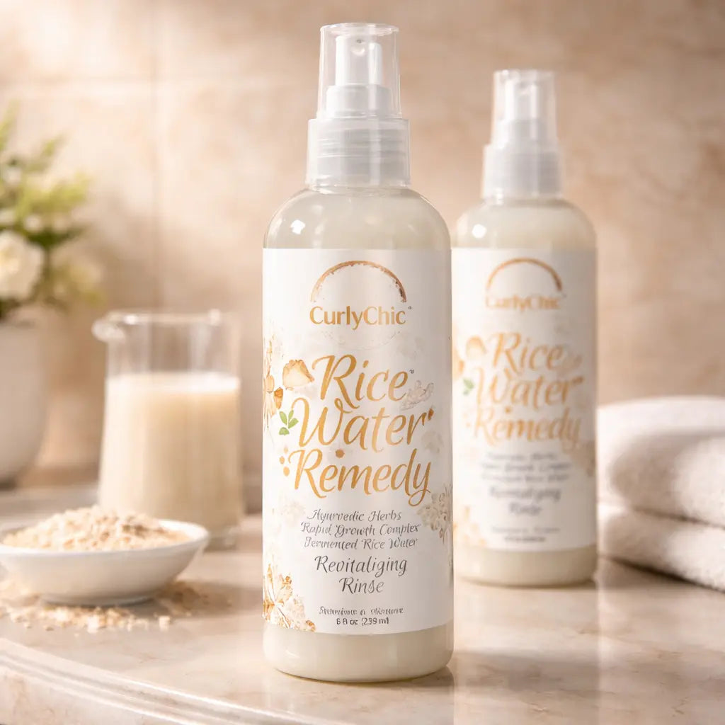 Curly Chic Ricewater Revitalizing Rinse