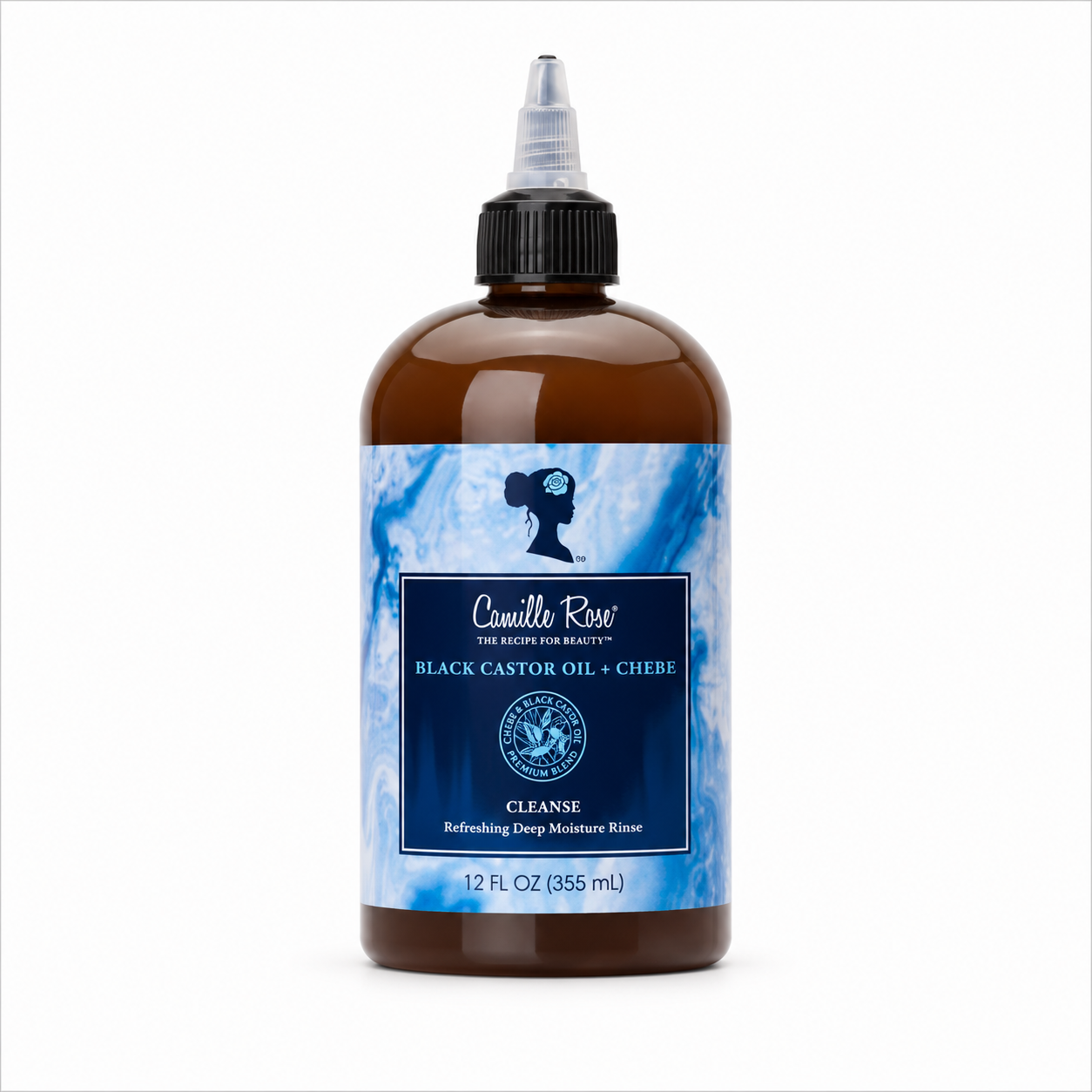 Camille Rose Black Castor Oil + Chebe Cleanse 355 ml