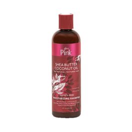 Pink – Shea Butter Coconut Oil Sulfate – Free Moisturizing Shampoo 12 oz
