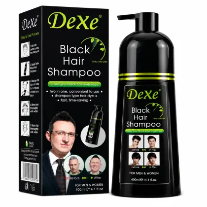 Dexe - Black Hair Shampoo - 400ml