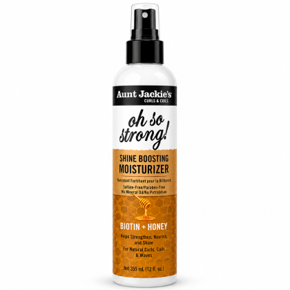 Aunt Jackie's Biotin + Honey Oh So Strong! Shine Boosting Moisturizer 355 ml