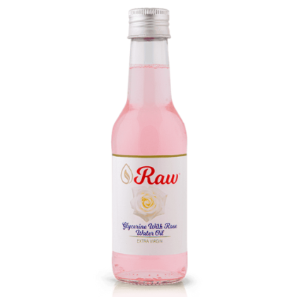 Raw Glycerine with Rose Water Oil Extra Virgin 200 ml