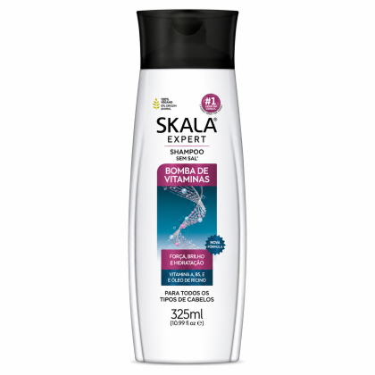 Skala Brasil Bomba de Vitaminas Shampoo 325 ml