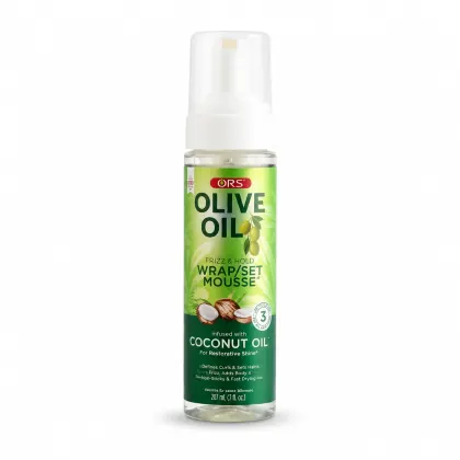 Ors Olive Oil Hold & Shine Wrap Set Mousse 207 ml