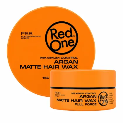 Red One Argan Matte Hair Wax Full Force 150 ml
