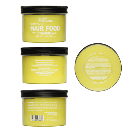 Raw Hair Food with Vitamins a & E 14 oz