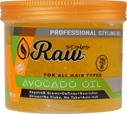 Raw Avocado Oil Gel 500 ml
