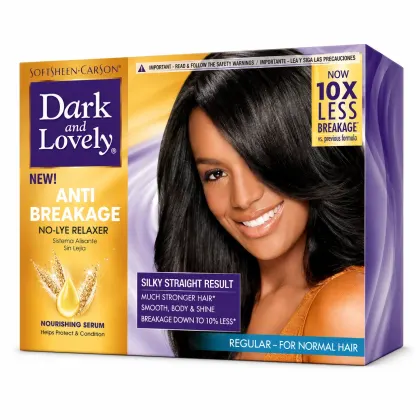 Dark & Lovely Anti – Breakage No Lye Relaxer Kit Regular