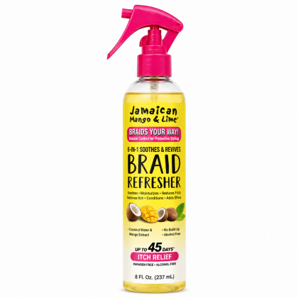 Jamaican Mango & Lime Braiding 6 – in – 1 Soothes & Revives Braid Refresher 237 ml