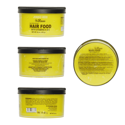 Raw Hair Food with Vitamins a & E 20 oz