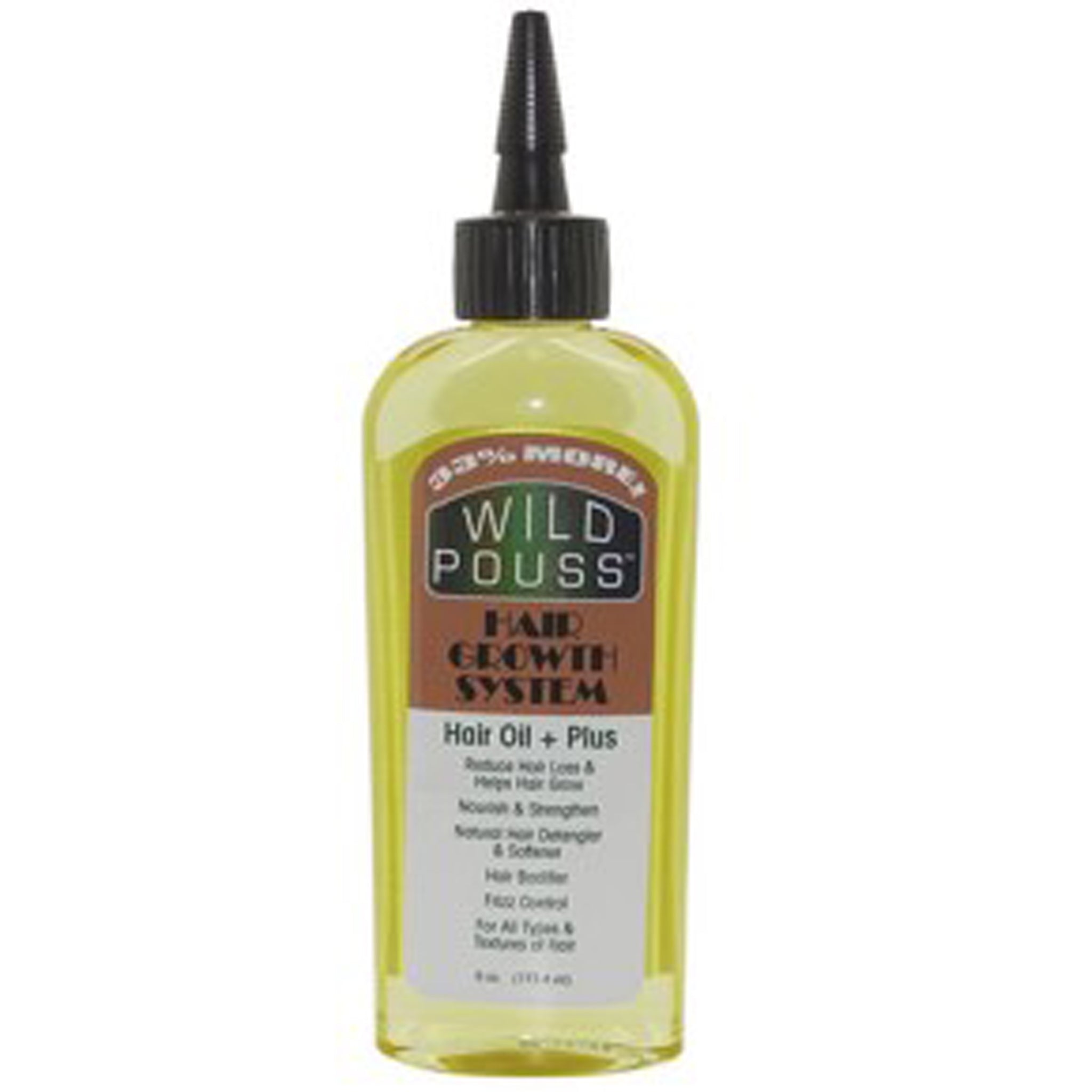 Wild Pouss Growth Oil Plus 6 Oz.