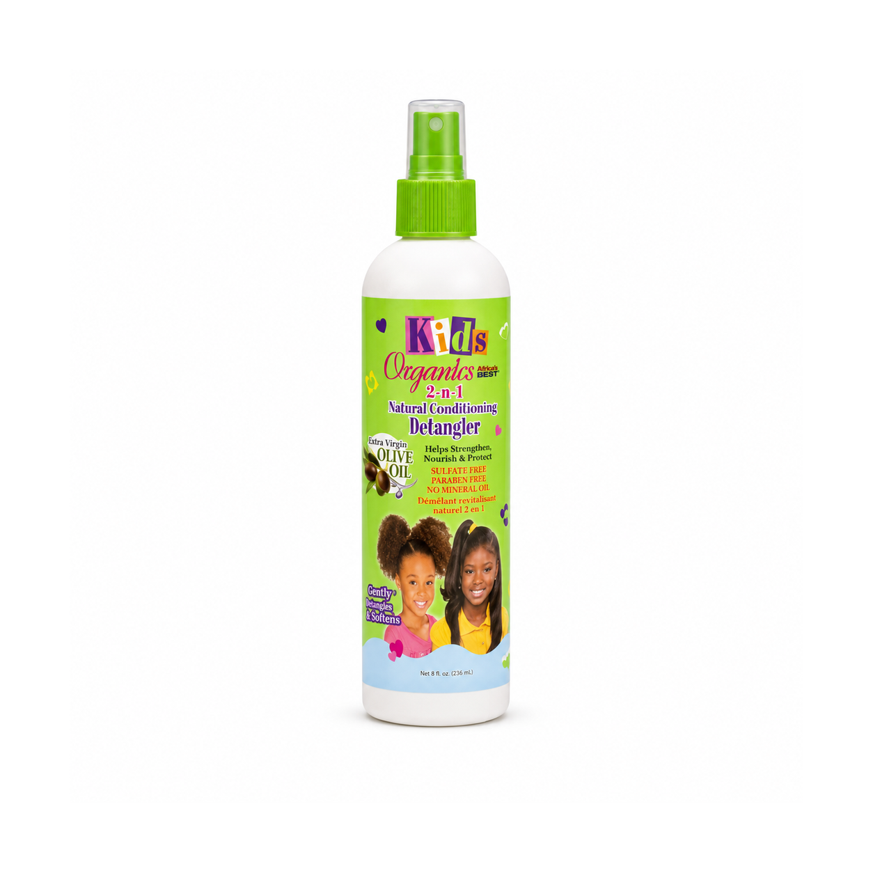 Africa's Best – Kids Organics 2 – N – 1 Natural Conditioning Detangler