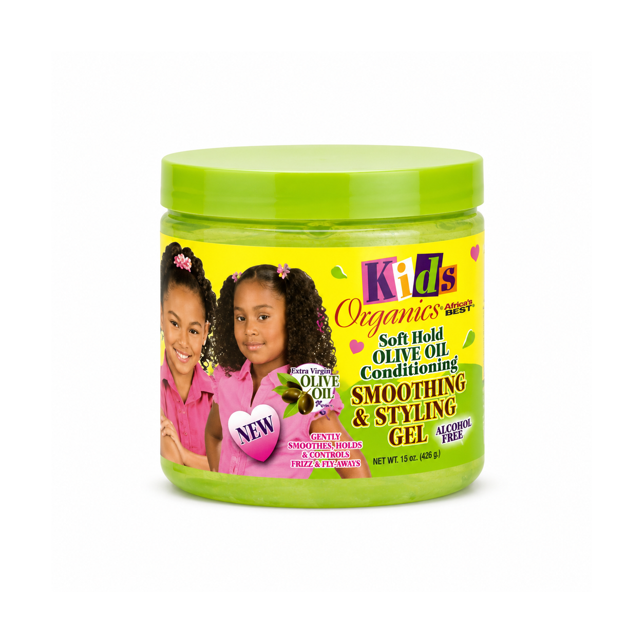 Africa's Best – Kids Organics Soft Hold Olive Oil Conditioning Smoothing & Styling Gel
