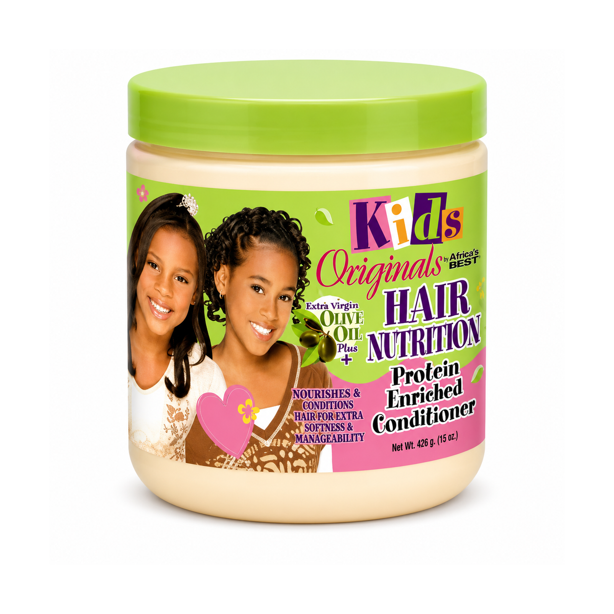 Africa's Best – Kids Organics Hair Nutrition Protein Enriched Conditioner 15 oz